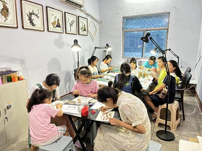 種在畫板上的糧食 金谷小鎮(zhèn)“五谷畫”繪就鄉(xiāng)村文藝新風(fēng)景